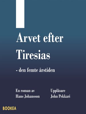 cover image of Arvet efter Tiresias